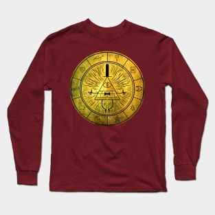 🔼 Bill Cypher - Gravity Falls 🔼 Long Sleeve T-Shirt